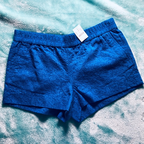 J. Crew Factory Pants - SALE NWT J. Crew Factory | 3" Jacquard Blue Shorts